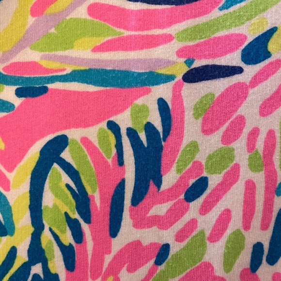 Lilly pulitzer palm reader 3/4 zip up popover size medium - Picture 8 of 11